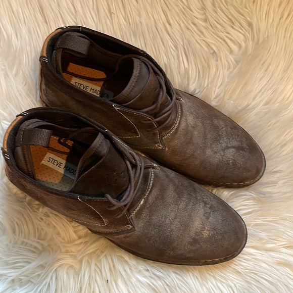 Steve Madden Syrio brown chukka boots 11 - Picture 2 of 6